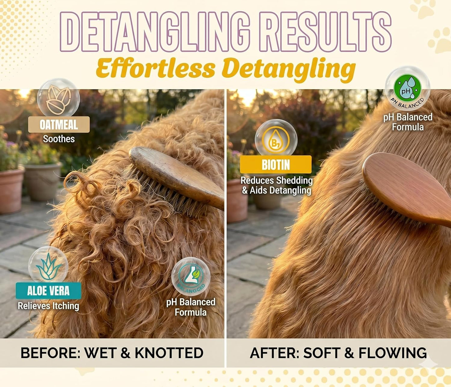 5-in-1 Oatmeal Dog Shampoo and Conditioner - 32 oz