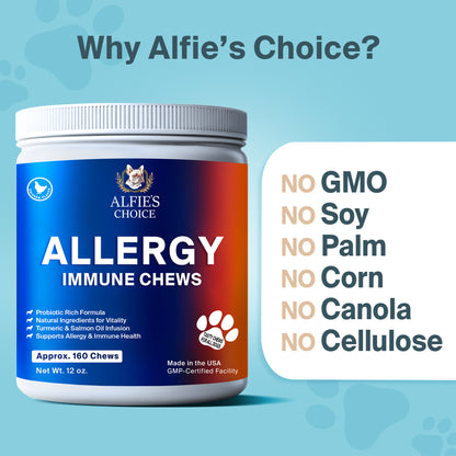 Allergy Immune Chews for Dogs - 12 oz