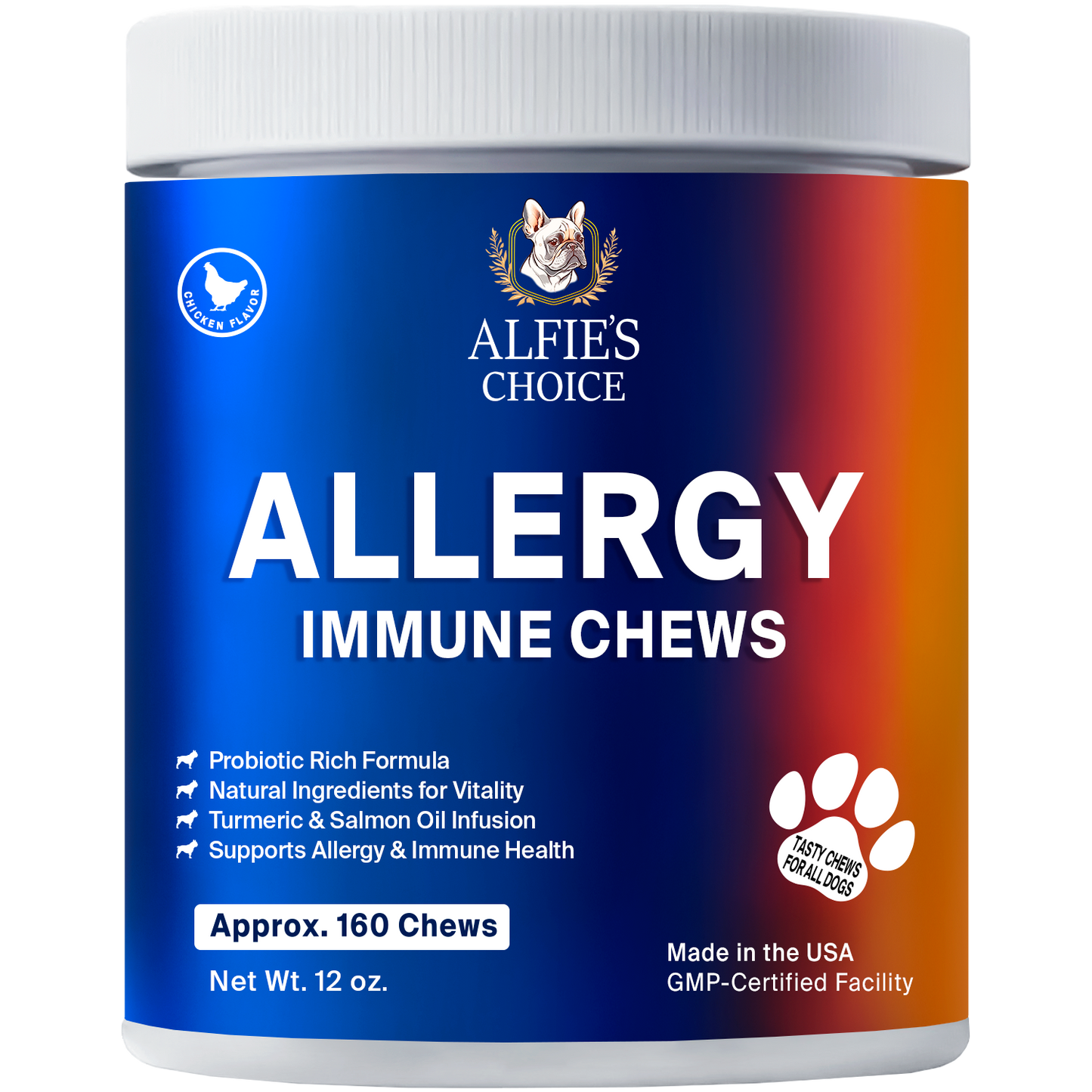 Allergy Immune Chews for Dogs - 12 oz