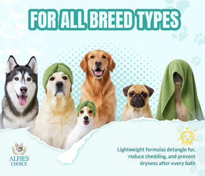 Calm & Comfort Dog Shampoo and Conditioner Set - 16 oz