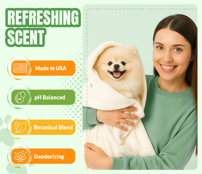 Fresh & Clean Dog Shampoo and Conditioner Set - 16 oz