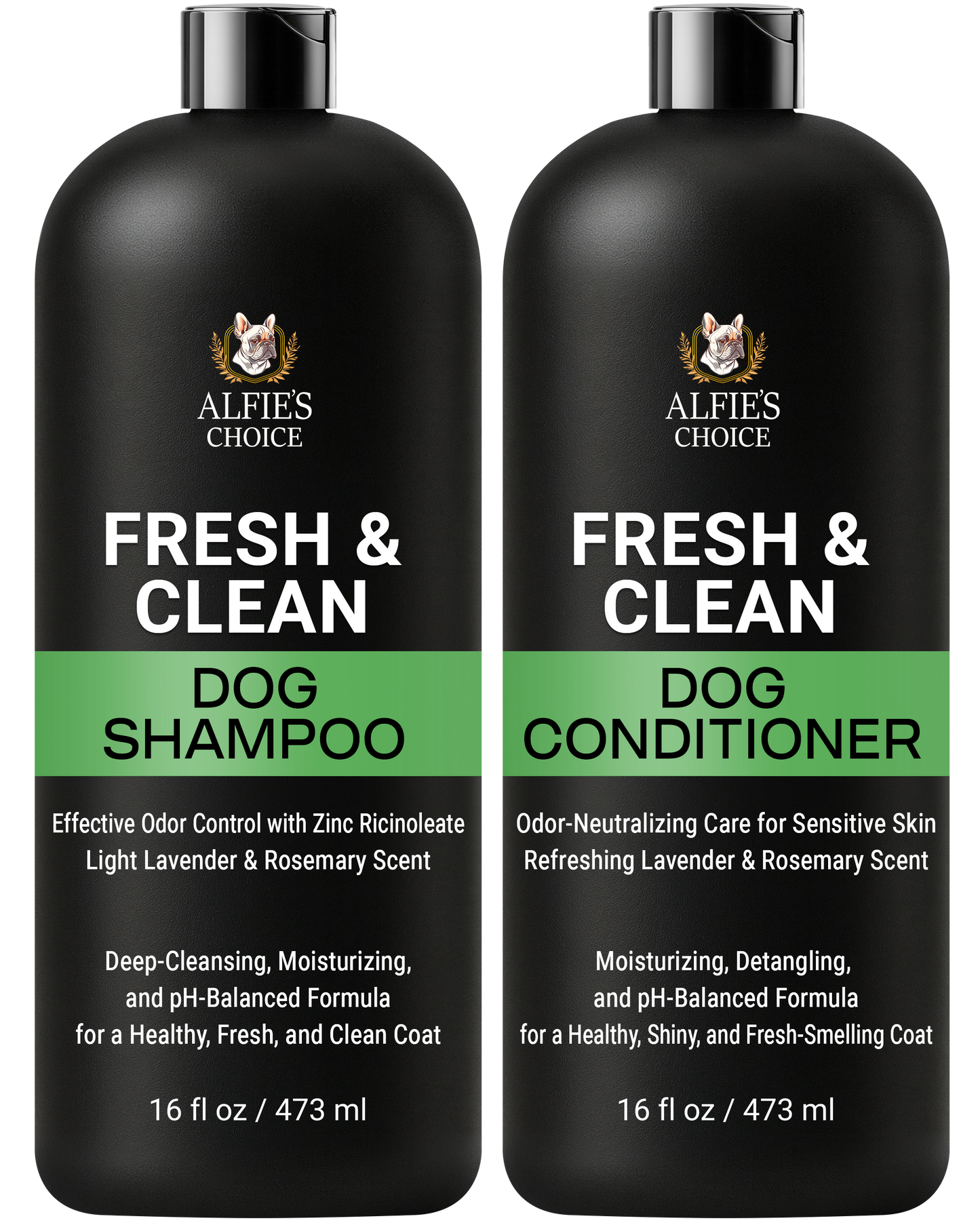 Fresh & Clean Dog Shampoo and Conditioner Set - 16 oz