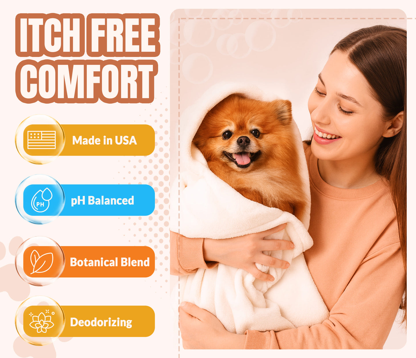 Gentle Puppy Dog Shampoo and Conditioner Set - 16 oz