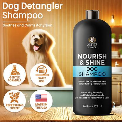 Nourish & Shine Dog Shampoo - 16 oz