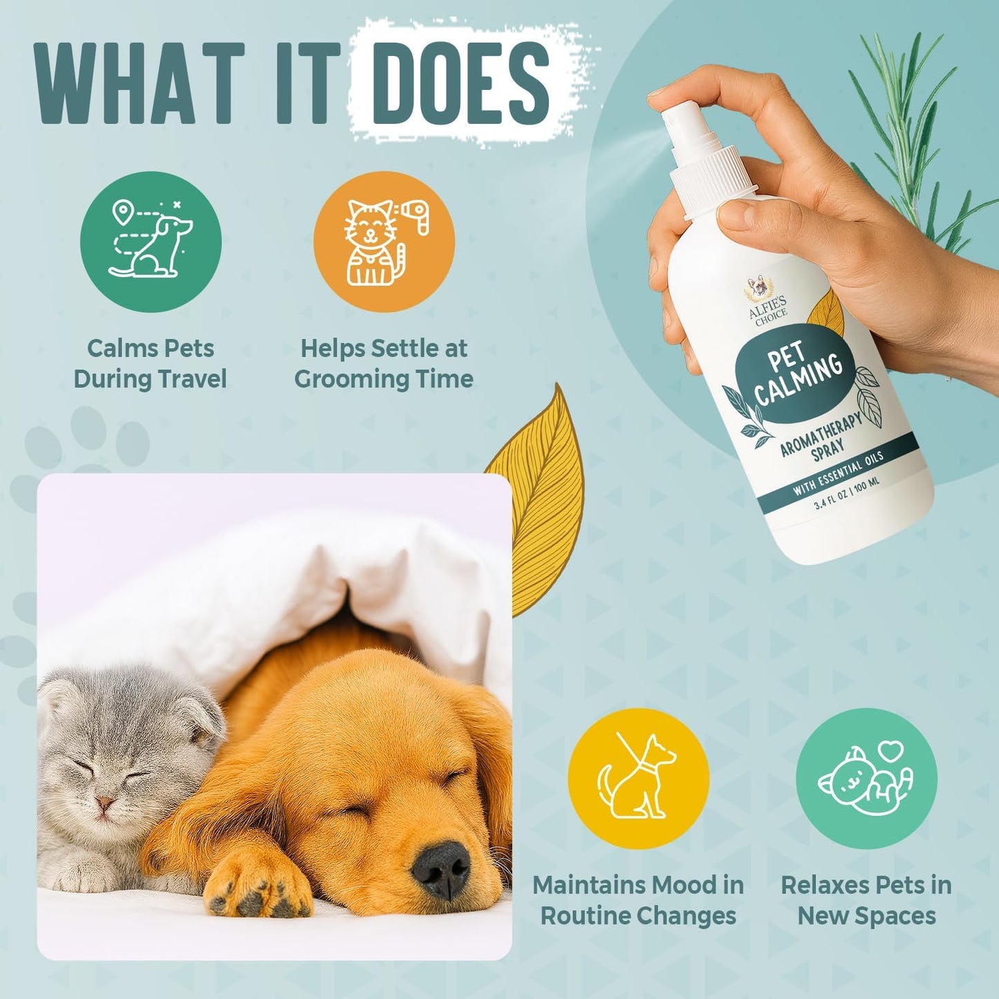 Pet Calming Aromatherapy  3.4 floz