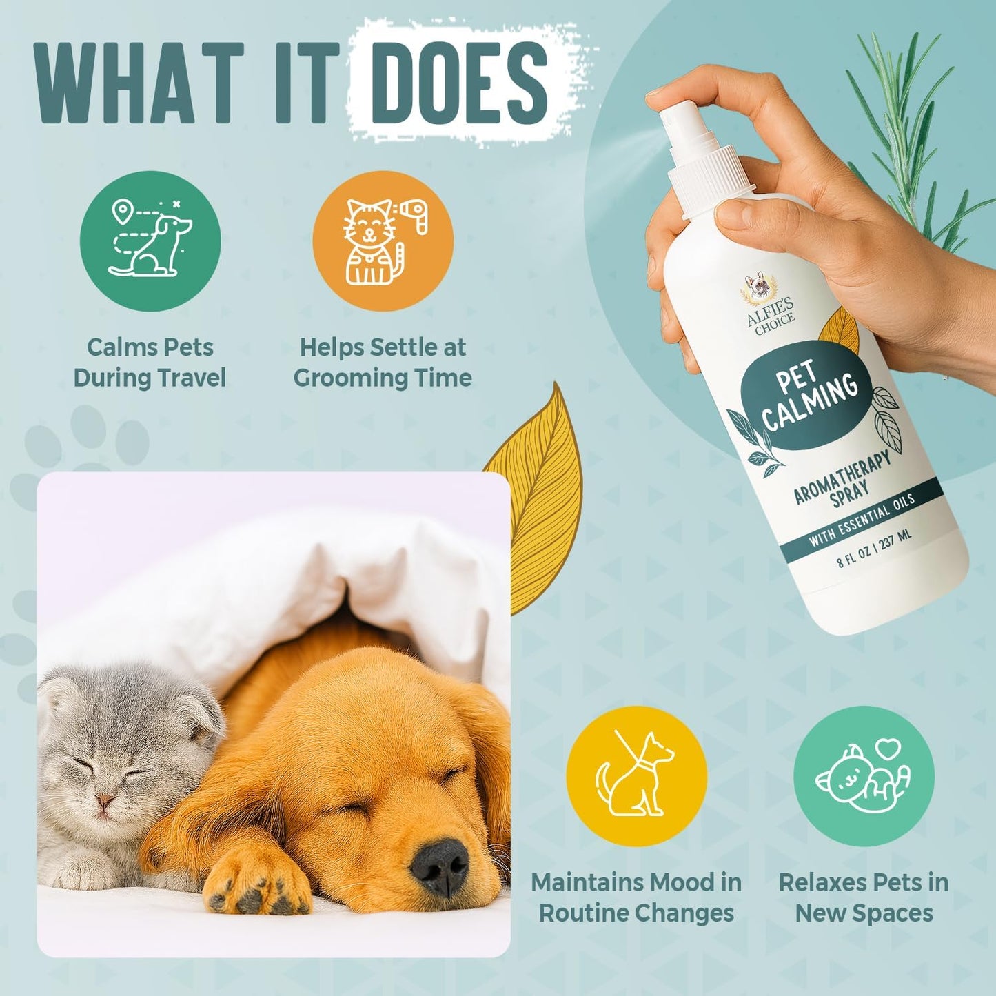 Pet Calming Aromatherapy  8 floz