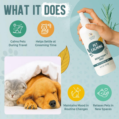 Pet Calming Aromatherapy  8 floz